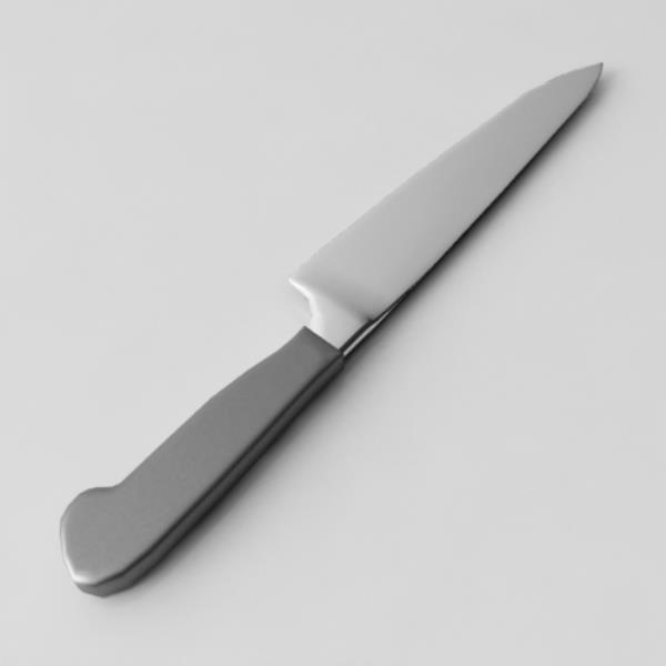 مدل سه بعدی چاقو
